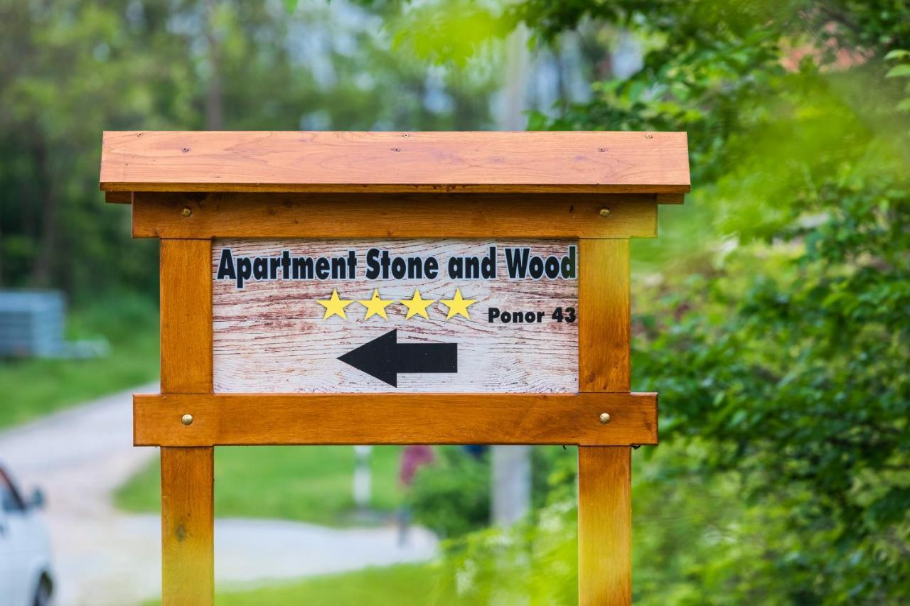 Apartment Stone And Wood Cetingrad Dış mekan fotoğraf